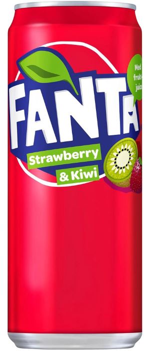 Fanta Strawberry Kiwi Canette 33 Cl