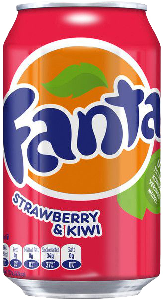 Fanta Strawberry Kiwi Canette 33 Cl