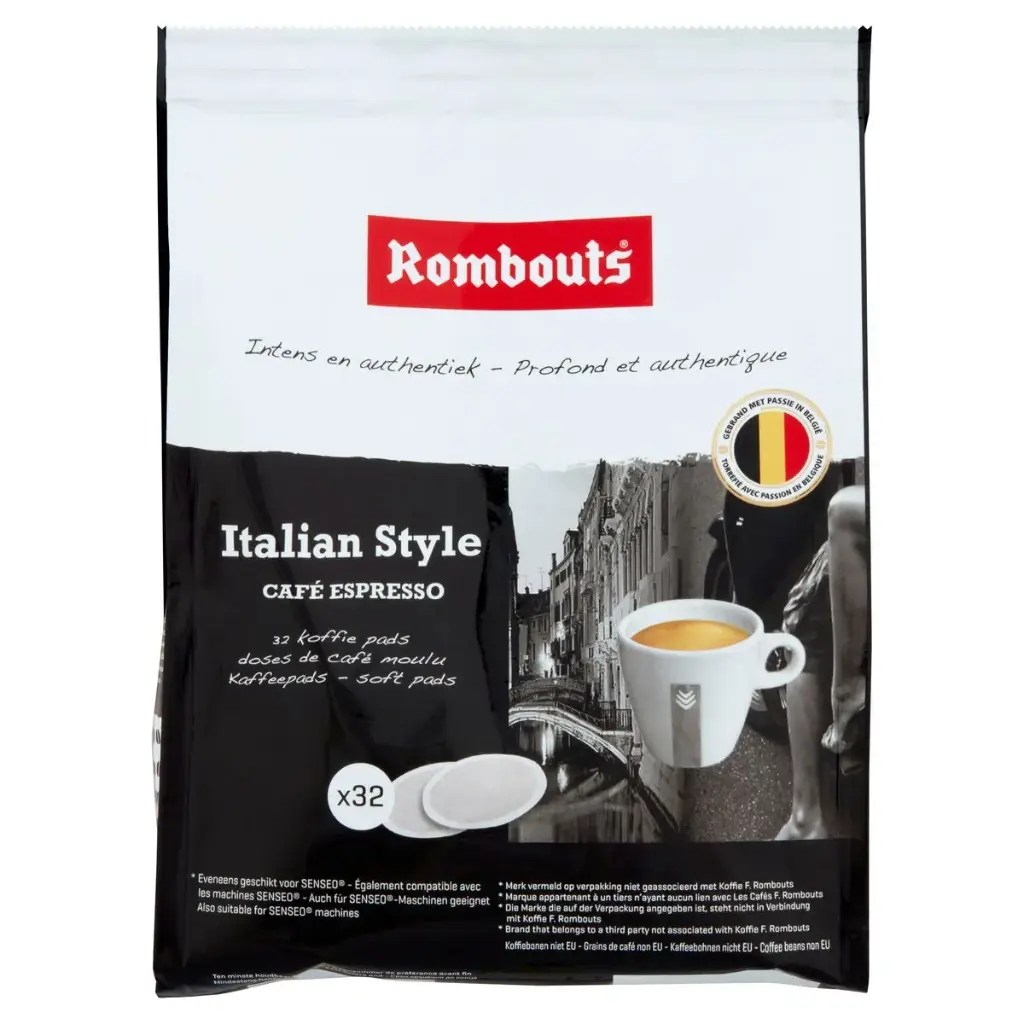 Rombouts Italian Style Espresso 32 Dosettes