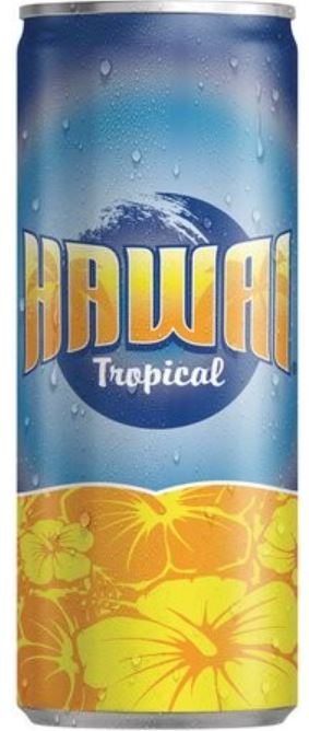 Hawai Tropical Canette 25 Cl