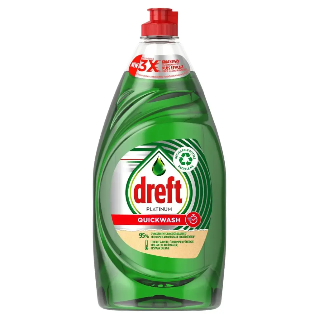 Dreft Platinum Quickwash Original Liquide Vaisselle 780 Ml