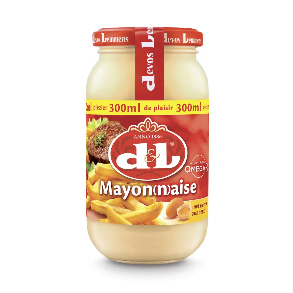 Devos Lemmens Mayonnaise aux Oeufs 300 Ml