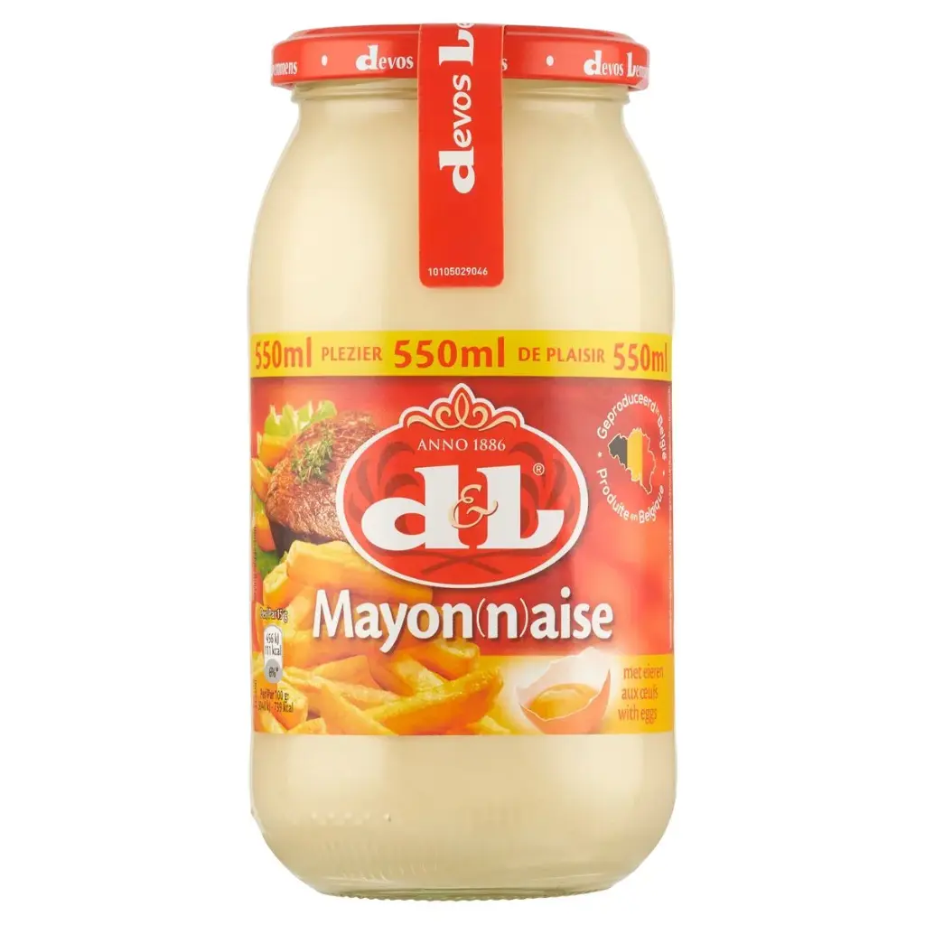 Devos Lemmens Mayonnaise aux Oeufs 550 Ml