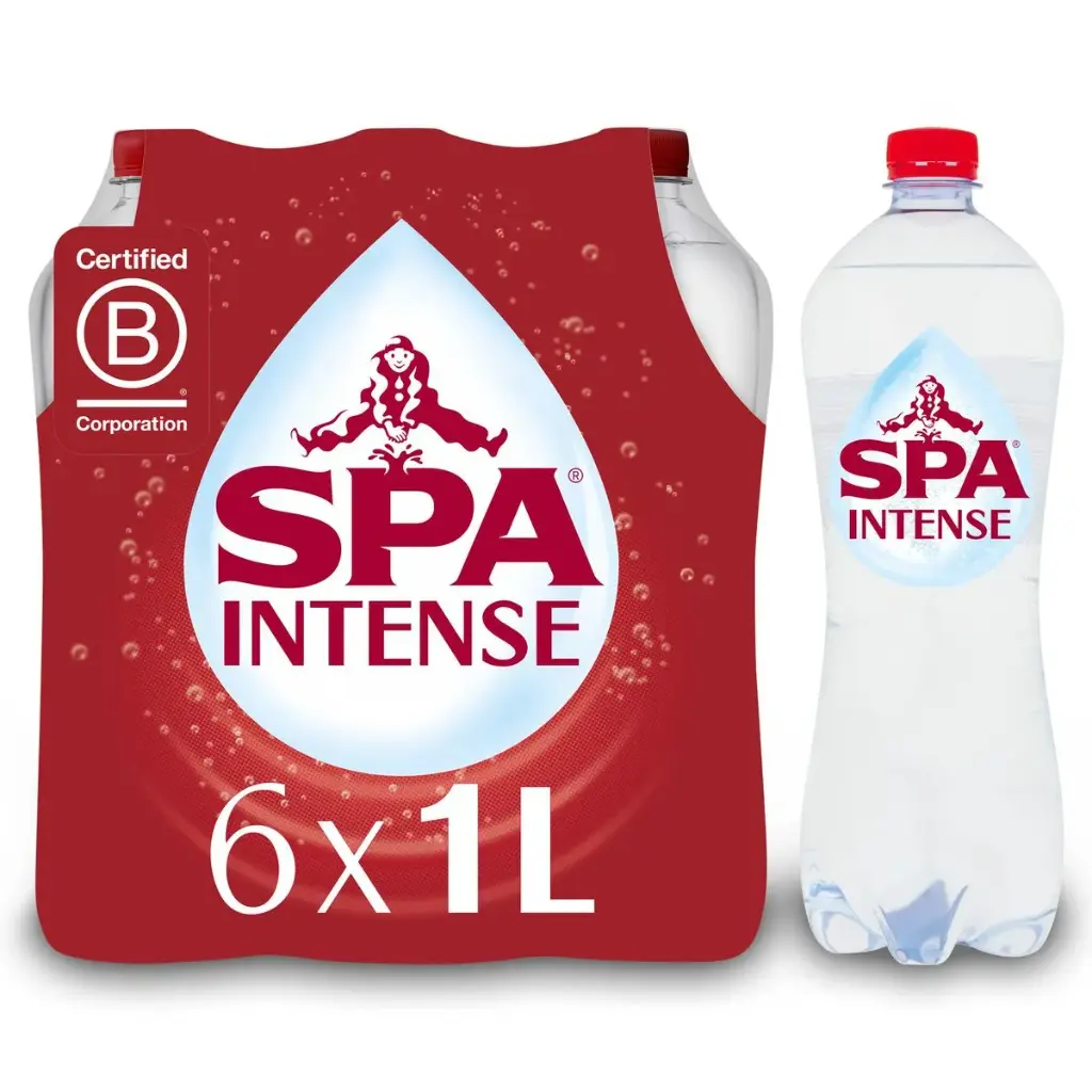 Spa Intense Eau Pétillante 6x1 L