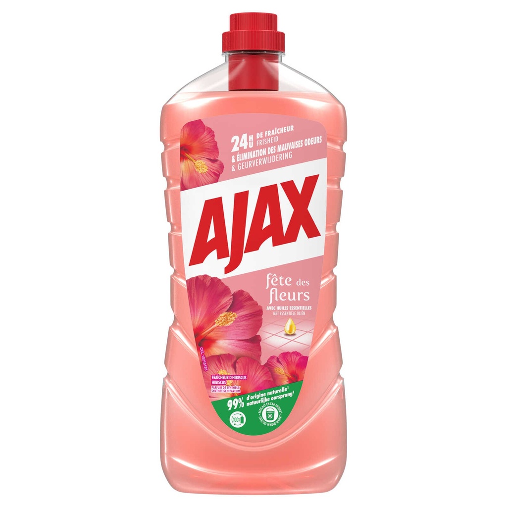 Ajax Fraîcheur d'Hibiscus Nettoie-Tout 1,25 L