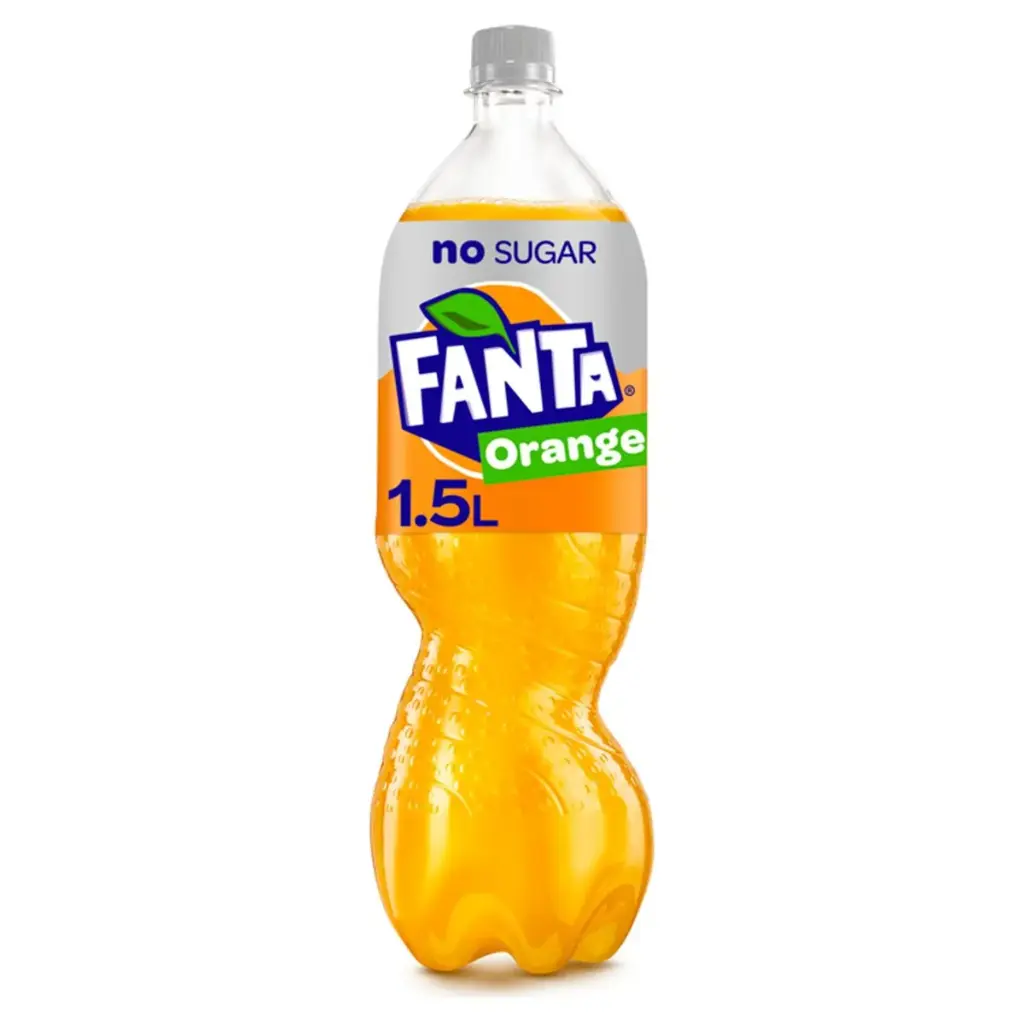 Fanta Orange No Sugar 1,5 L