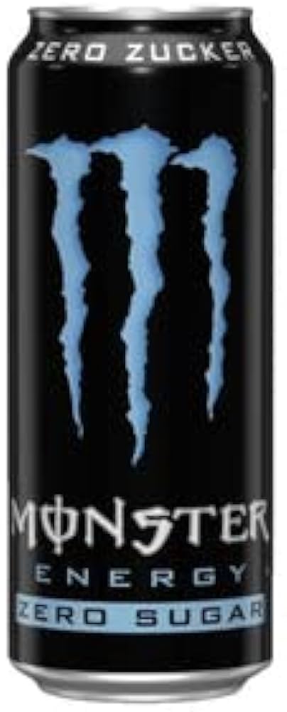 Monster Zero Sugar Bleu Canette 50 Cl
