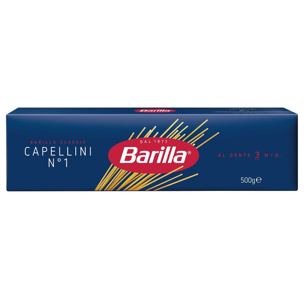 Barilla N1 Capellini Pâtes 500 Gr