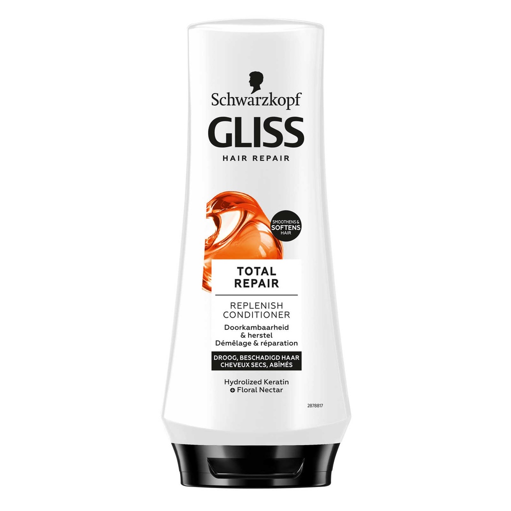 Gliss Kur Total Repair Après-Shampoing 200 Ml