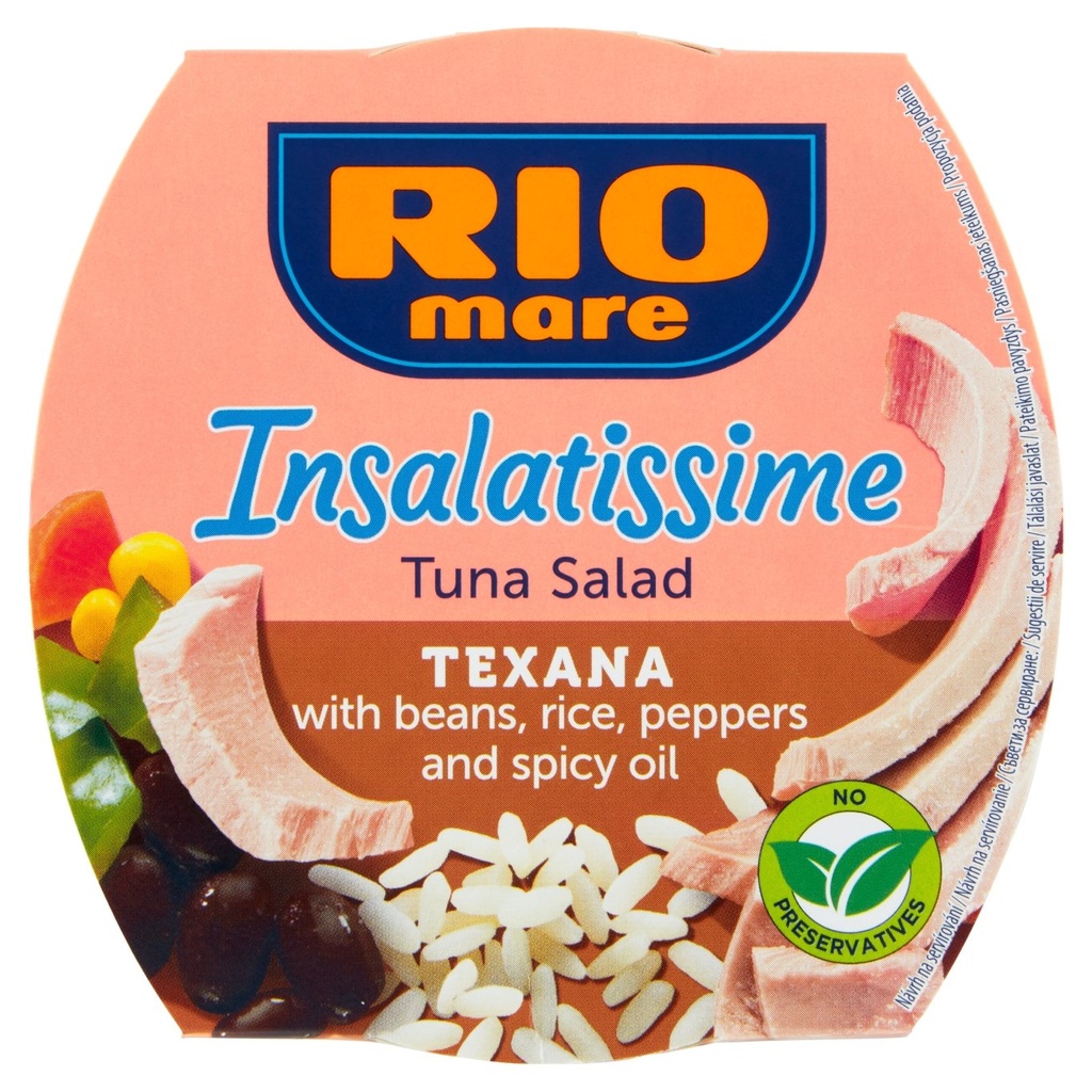 Rio Mare Insalatissime Texana Thon 160 Gr