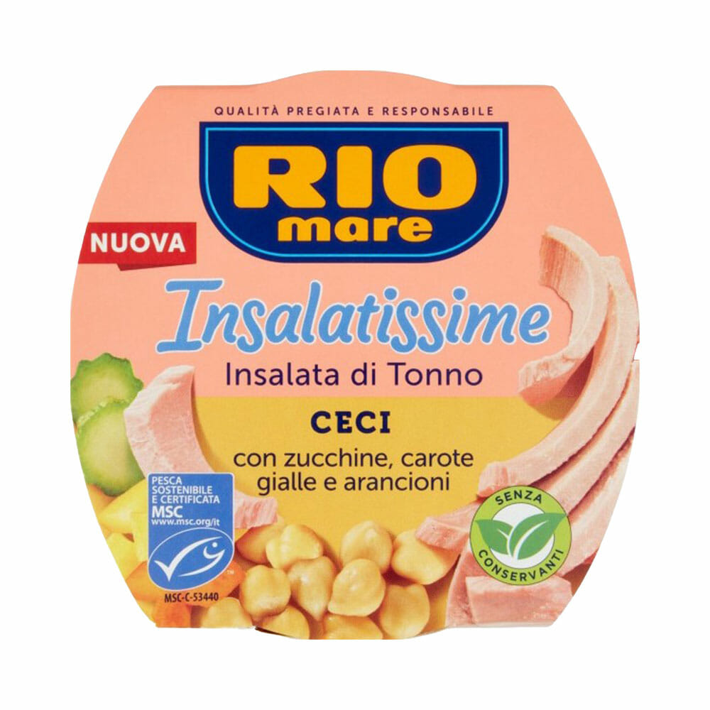 Rio Mare Insalatissime Ceci Pois Chiches Thon 160 Gr