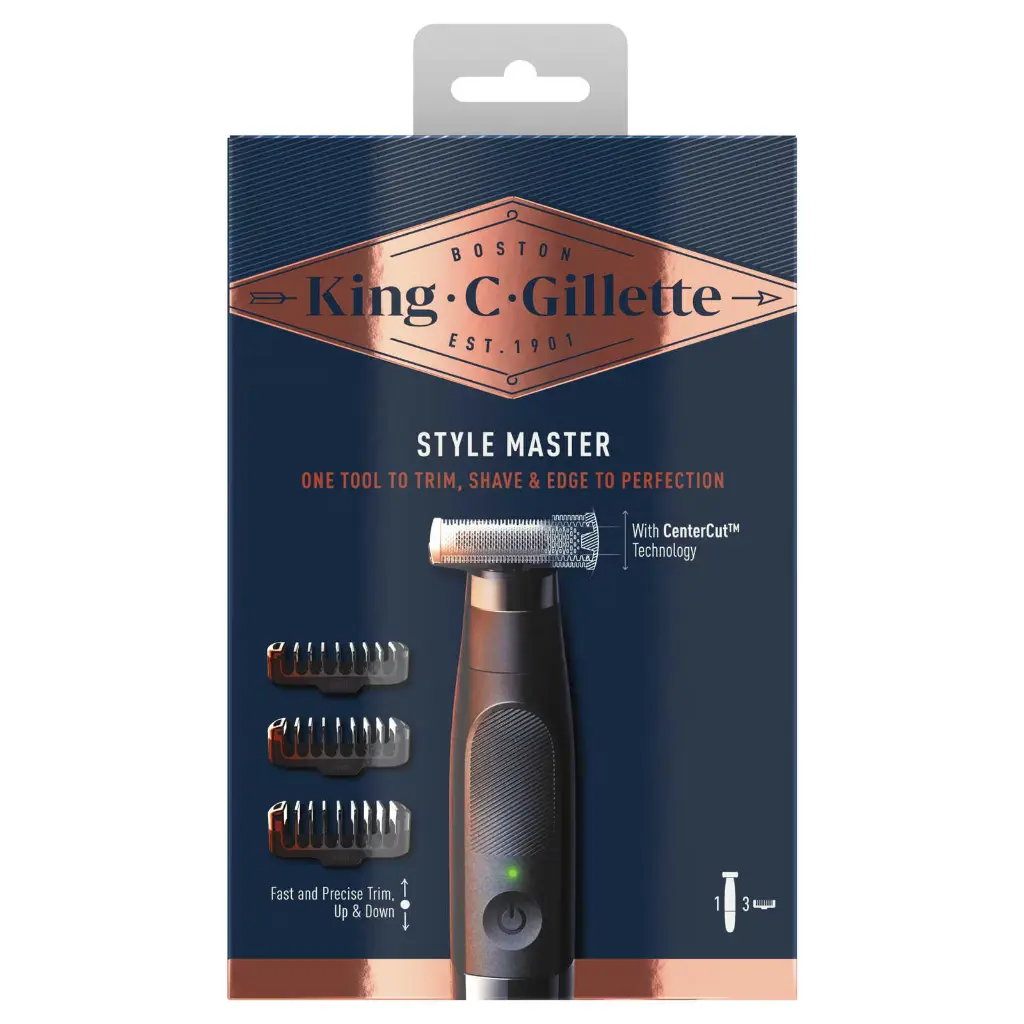 King C Gillette Style Master Tondeuse à Barbe