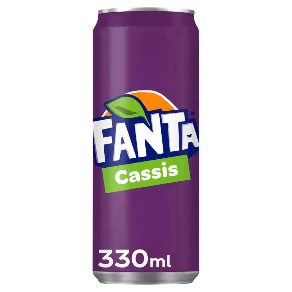 Fanta Cassis Canette 33 Cl