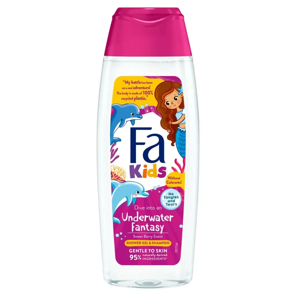 Fa Kids Sirène Shampoing & Gel Douche 250 Ml