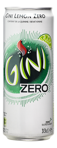 Gini Lemon Zero Canette 33 Cl