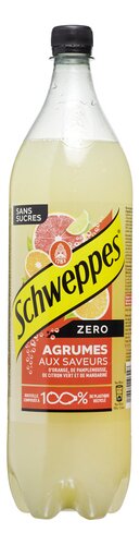 Schweppes Agrum Zero Bouteille 1,5 L