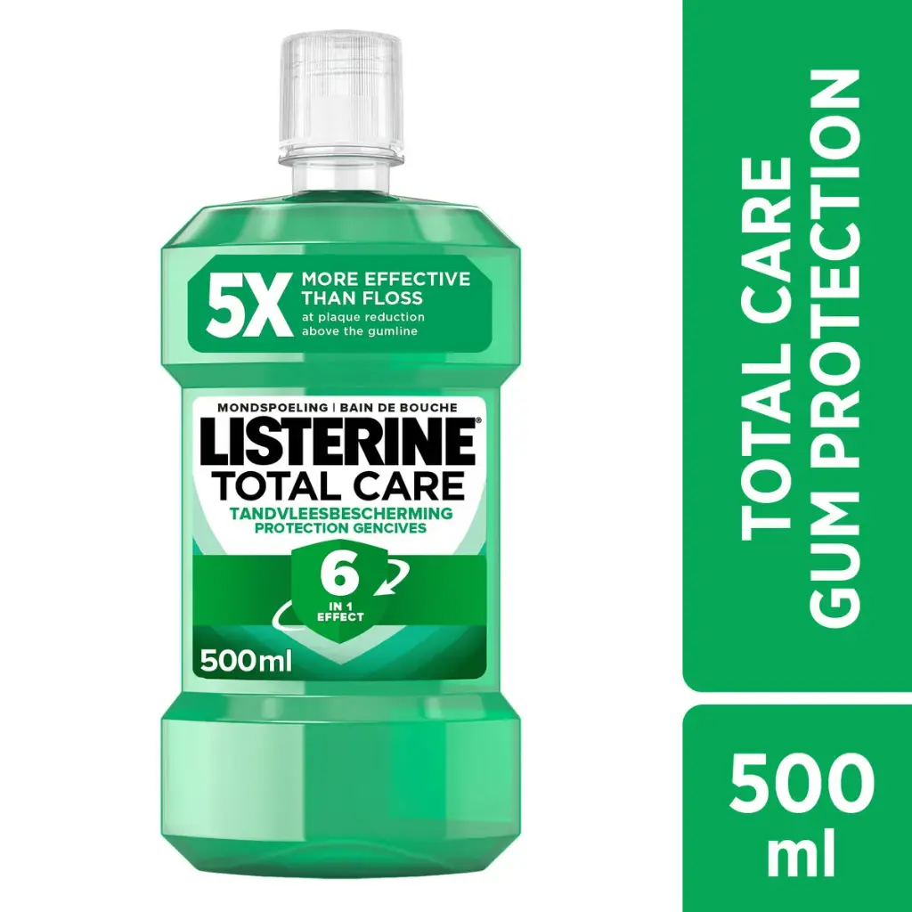 Listerine Total Care Protection Gencives Bain de Bouche 500 Ml