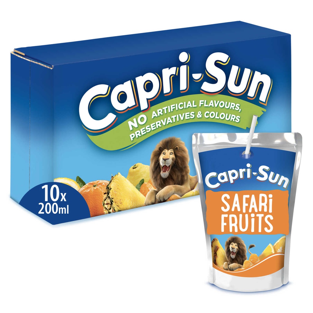 Capri-Sun Safari Fruits 10x20 Cl