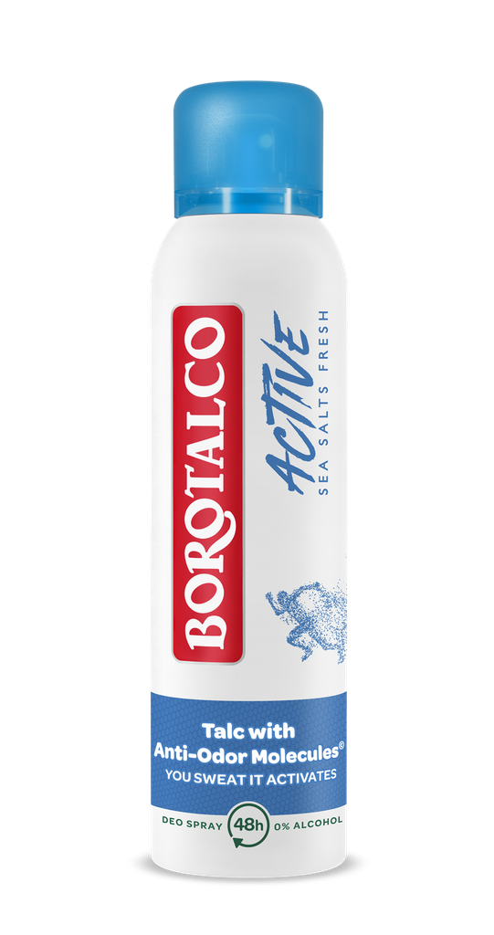 Borotalco Active Sel Marin Déodorant Spray 150 Ml