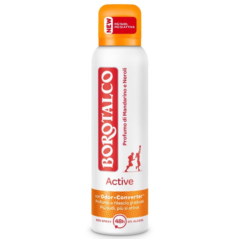 Borotalco Active Mandarin & Neroli Déodorant Spray 150 Ml