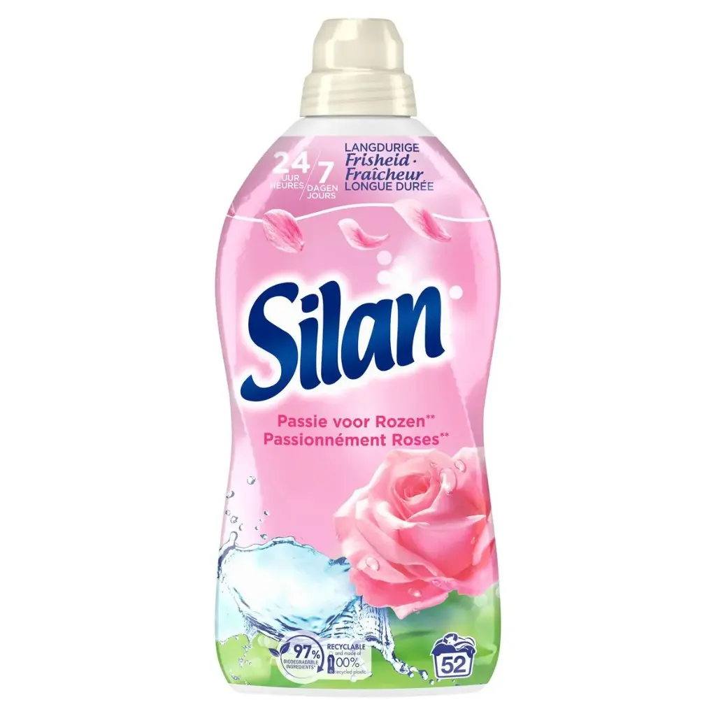 Silan Passionnément Roses Adoucissant 52 Doses