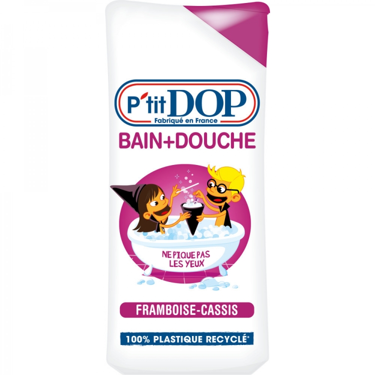 P'tit Dop Framboise Cassis Bain Douche 400 Ml