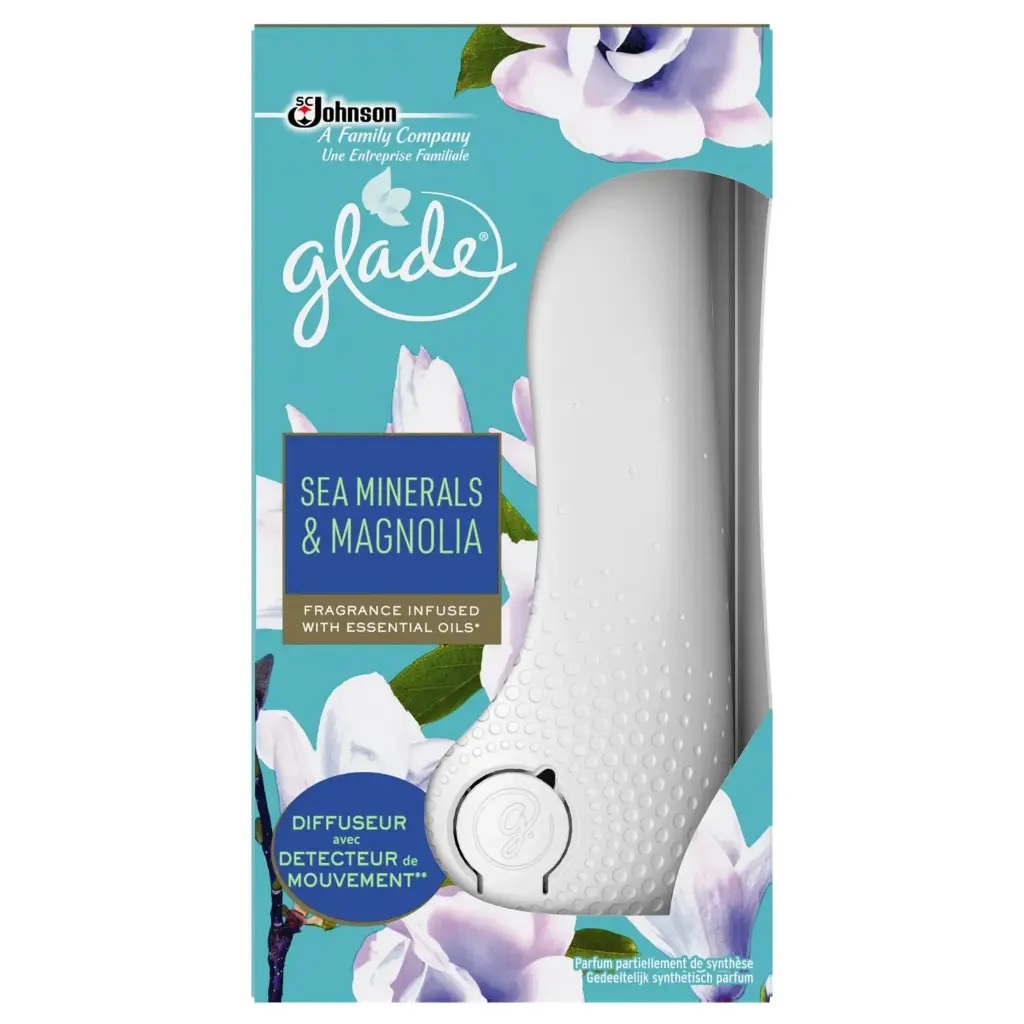 Glade Minéraux Marins Diffuseur Désodorisant