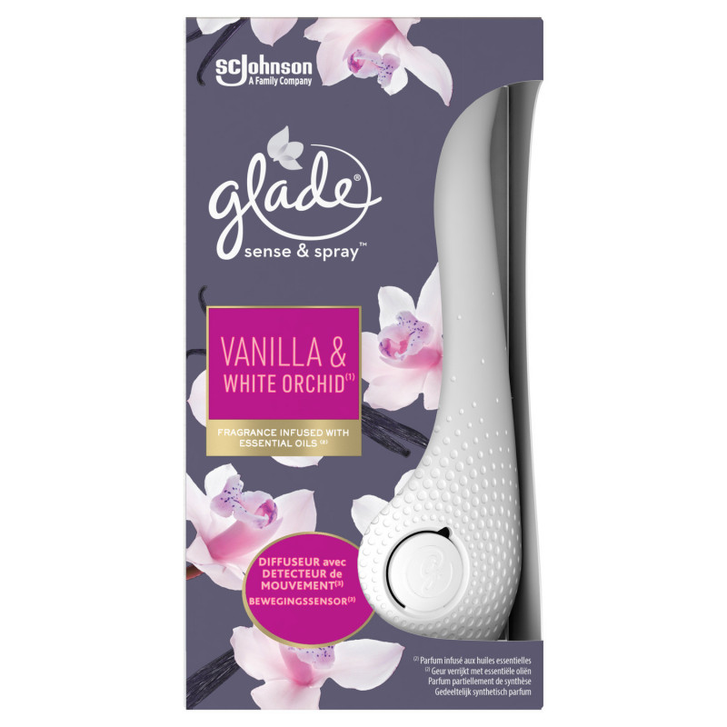 Glade Vanille & Orchidée Diffuseur Désodorisant