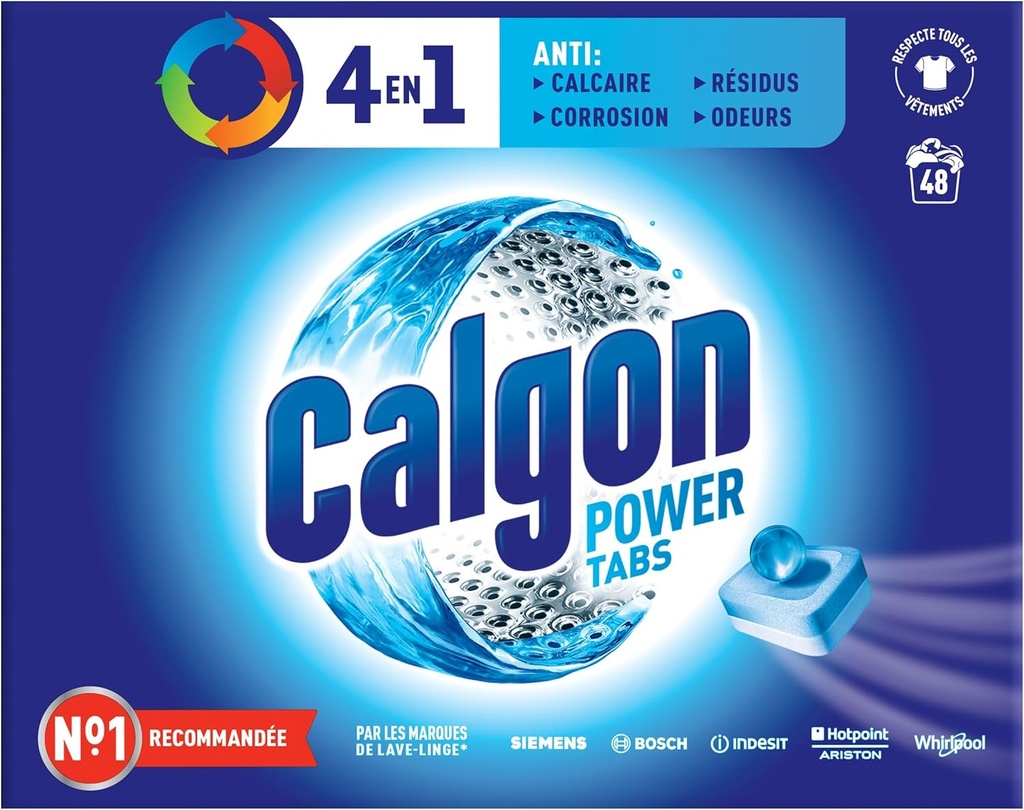 Calgon Power Tabs 48 Doses