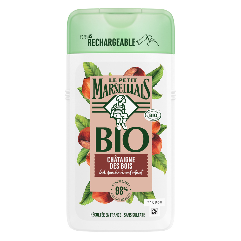 Le Petit Marseillais Bio Châtaigne des Bois Gel Douche 250 Ml