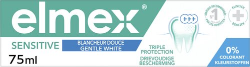 Elmex Sensitive Blancheur Douce Dentifrice 75 Ml