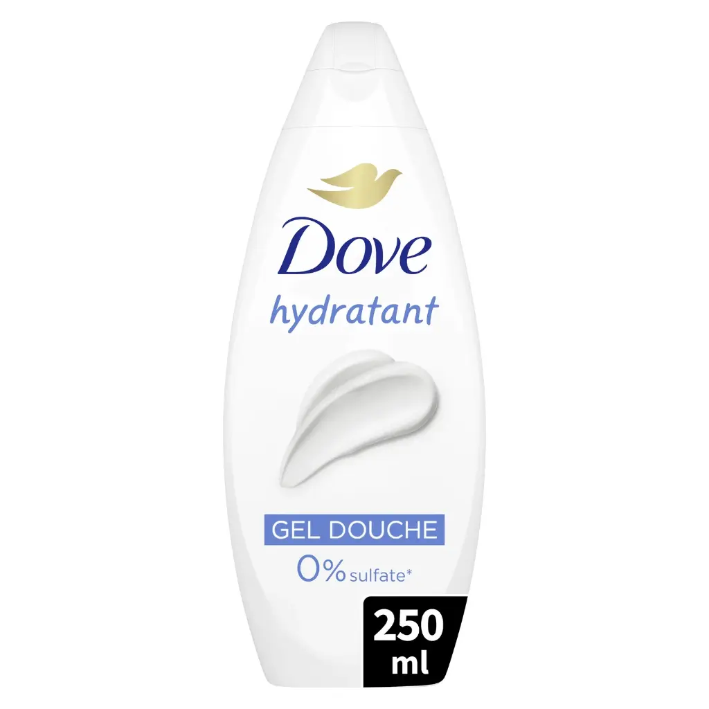 Dove Hydrate 0% Sulfate Gel Douche 250 Ml