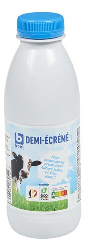 Boni Lait Demi-Écrémé 50 Cl