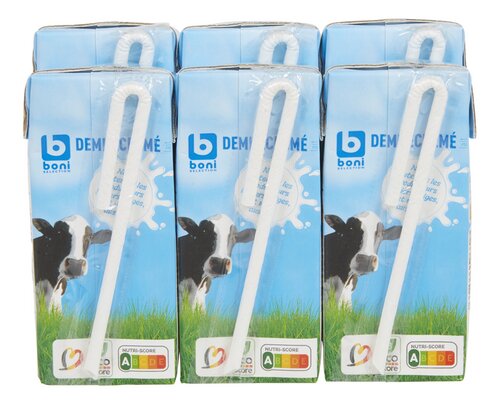 Boni Lait Demi-Écrémé 6x20CL