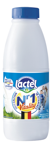 Lactel N°1 Lait Demi-Écrémé HDPE 1L