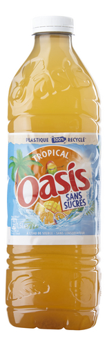 Oasis Tropical Sans Sucres 1,5 L