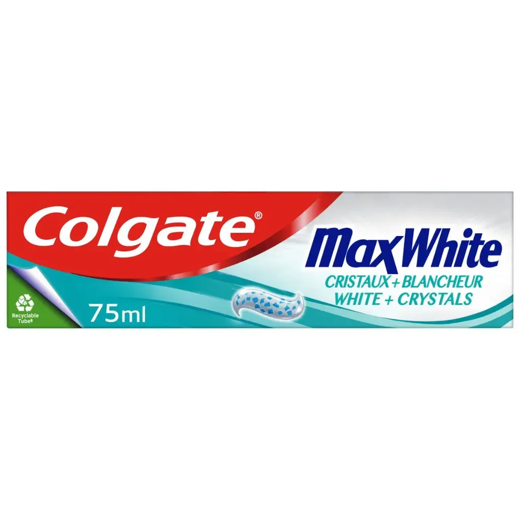 Colgate Max White Cristaux Blancheur Dentifrice 75 Ml