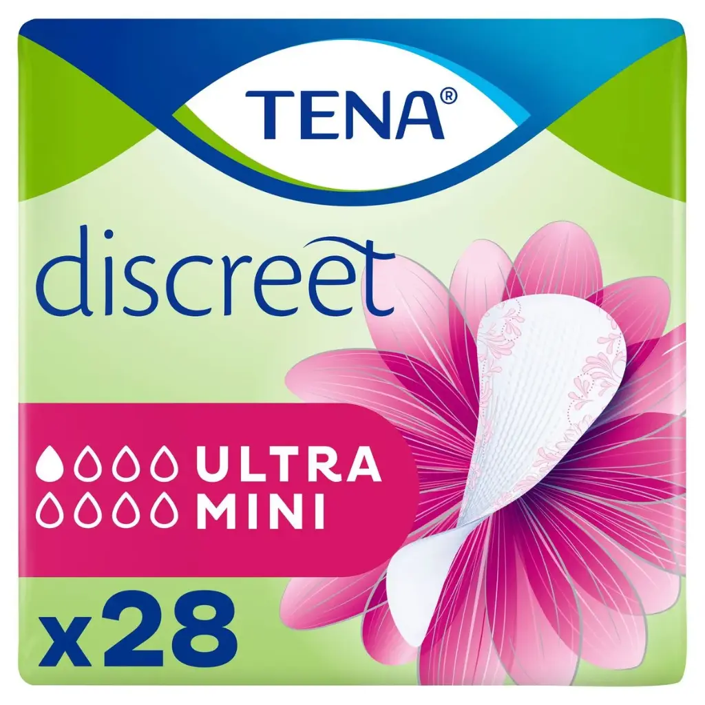 Tena Discreet Ultra Mini Protège Slips 28 Pièces