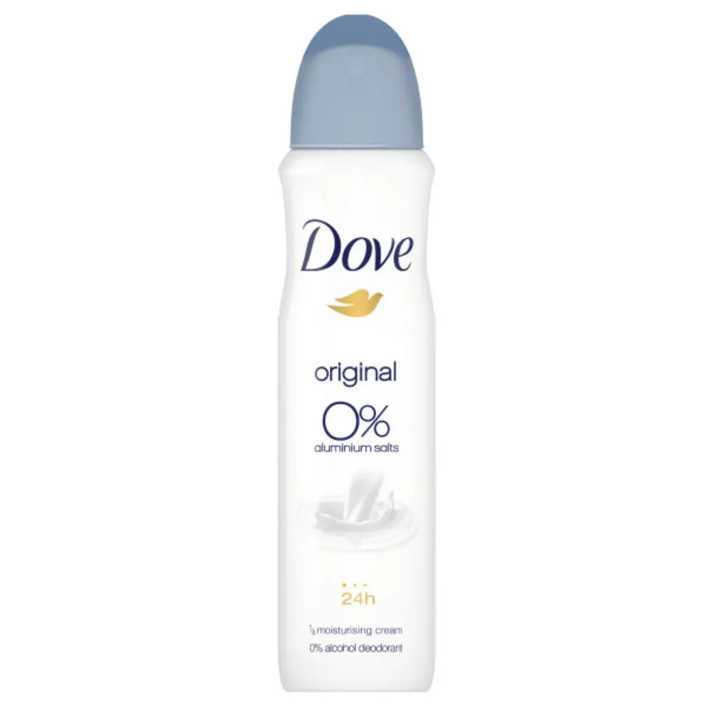 Dove 0 % Original Déodorant 150 Ml