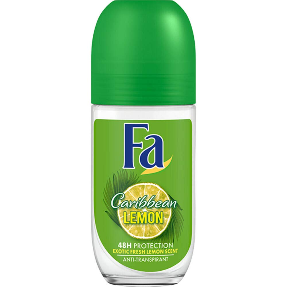 Fa Caribbean Lemon Déodorant Roll-On 50 Ml