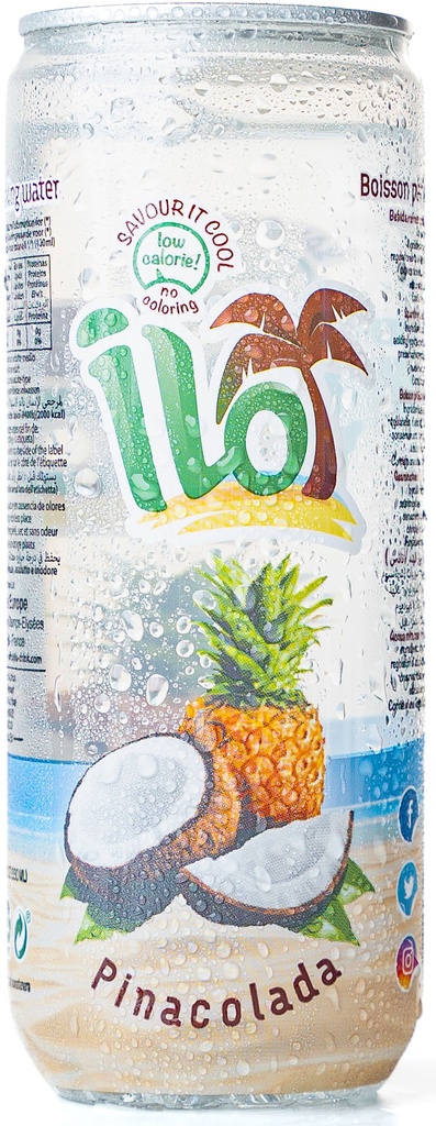 Ilo Drink Pinacolada Eau Pétillante 33 Cl