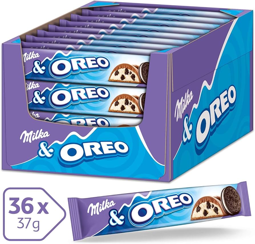 Milka Oreo Barres Chocolatées 36x37 Gr