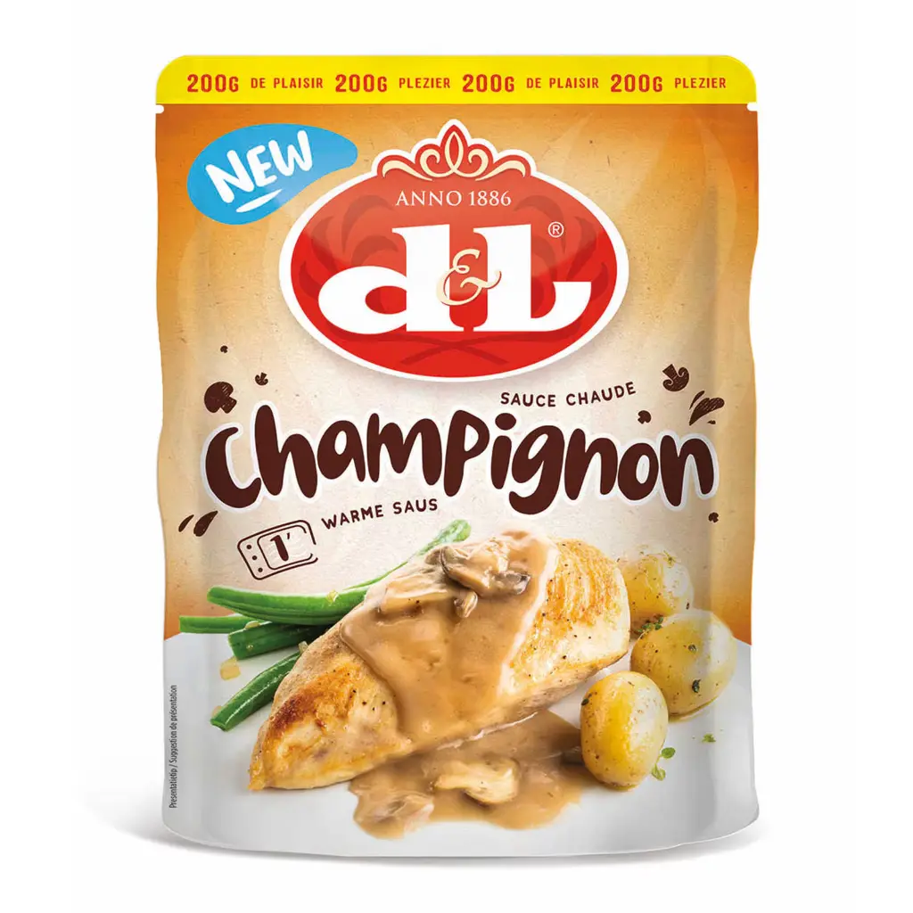 Devos Lemmens Sauce Champignons Chaude 200 Gr