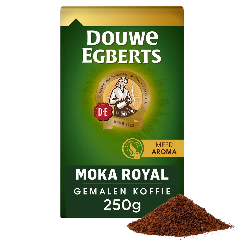 Douwe Egberts Moka Royal Café Moulu 250 Gr