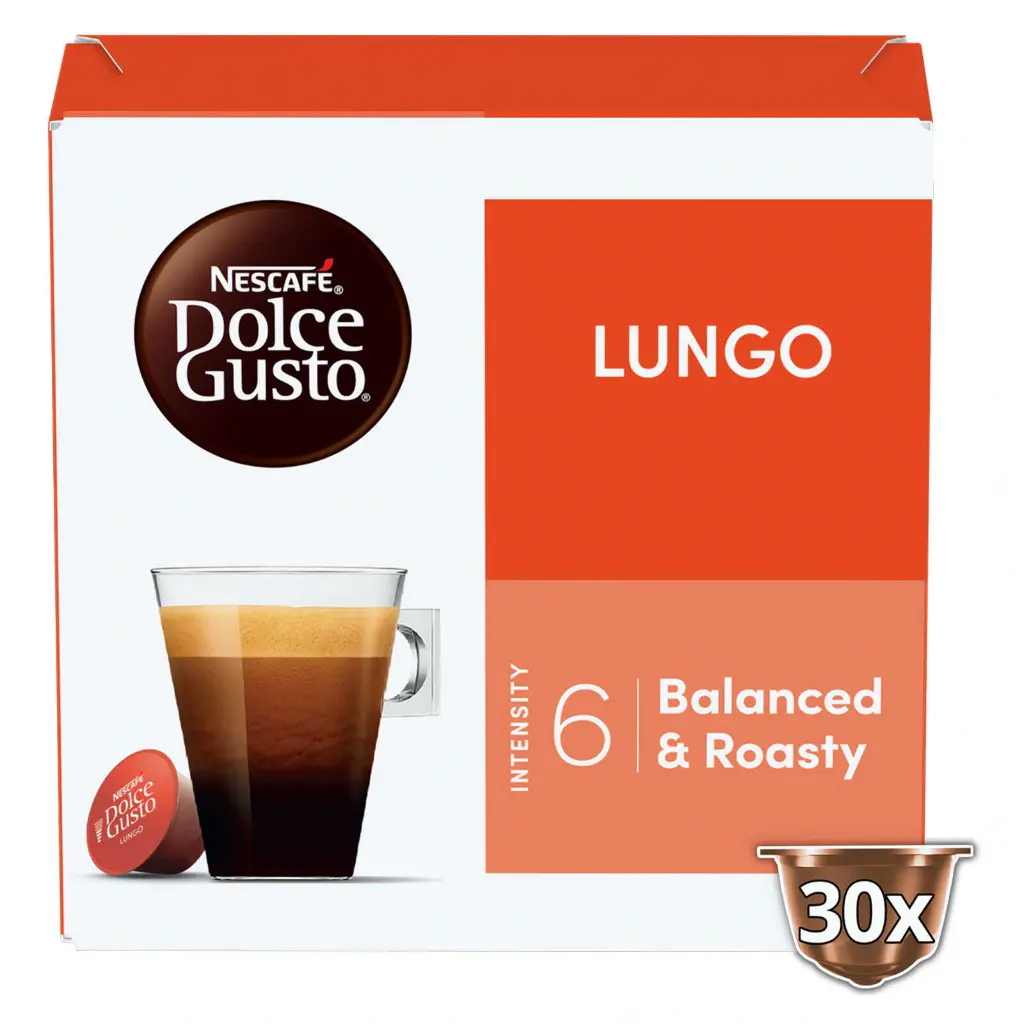 Nescafé Dolce Gusto Lungo 30 Capsules 168 Gr