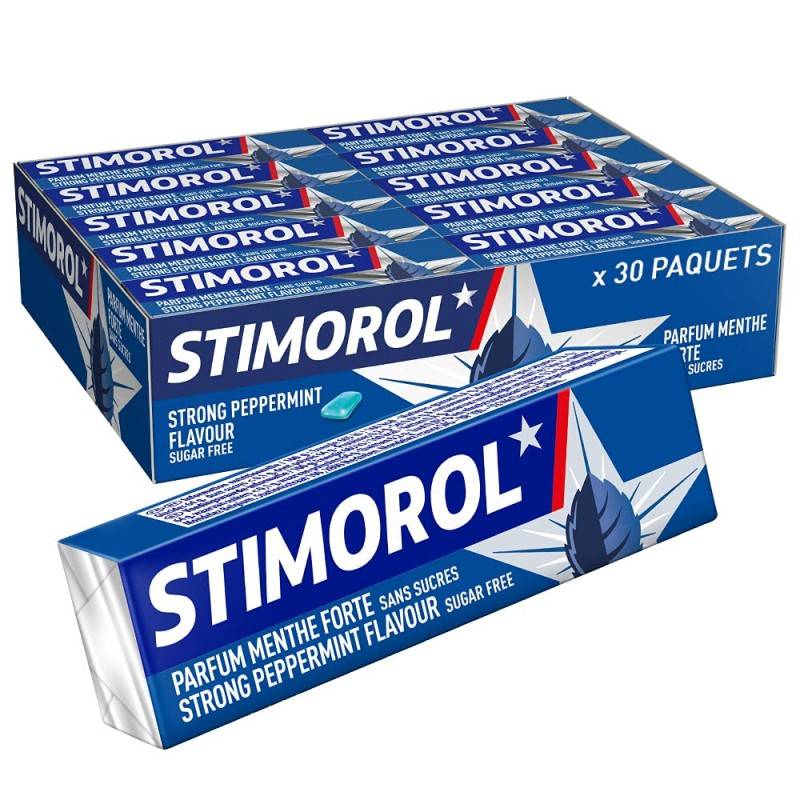 Stimorol Menthe Forte Chewing-gum 30x14 Gr