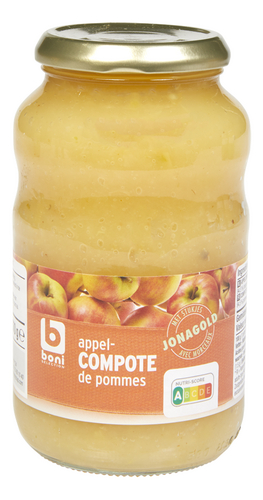 Boni Compote de Pommes en Morceaux 570 Gr