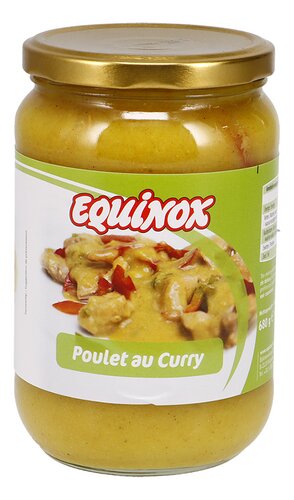 Equinox Poulet au Curry 680 Gr