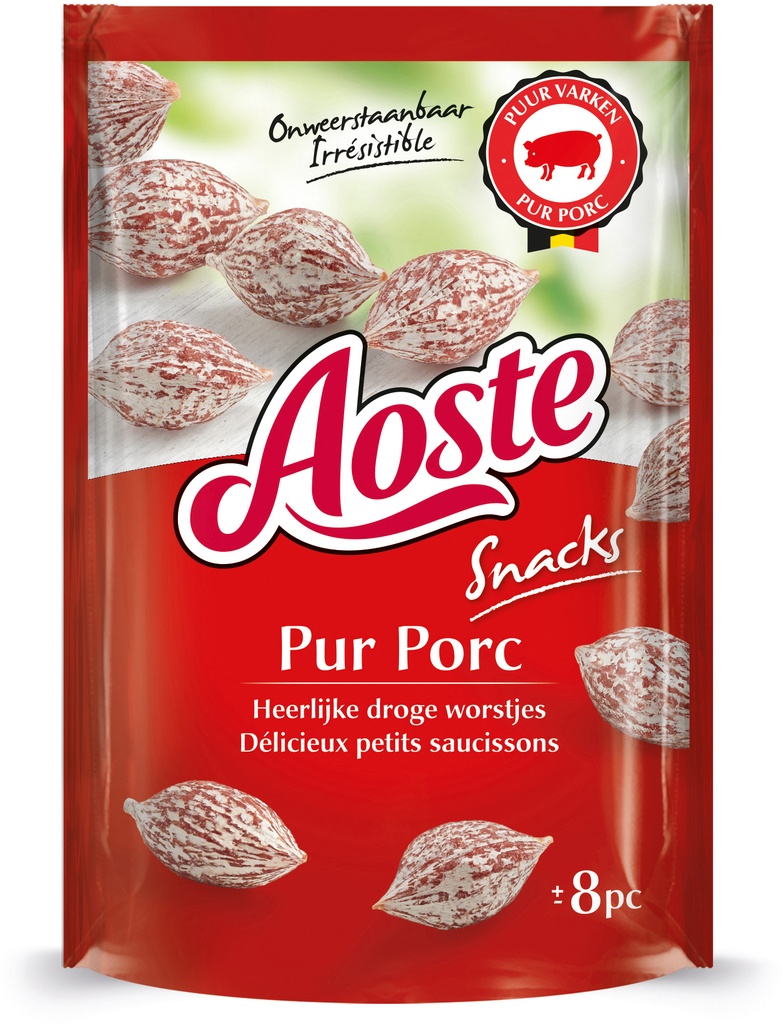 Aoste Saucissons Pur Porc 40 Gr