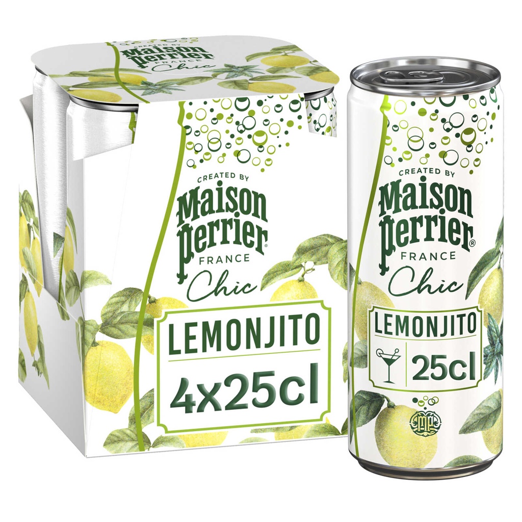 Maison Perrier Chic Lemonjito 4x25 Cl